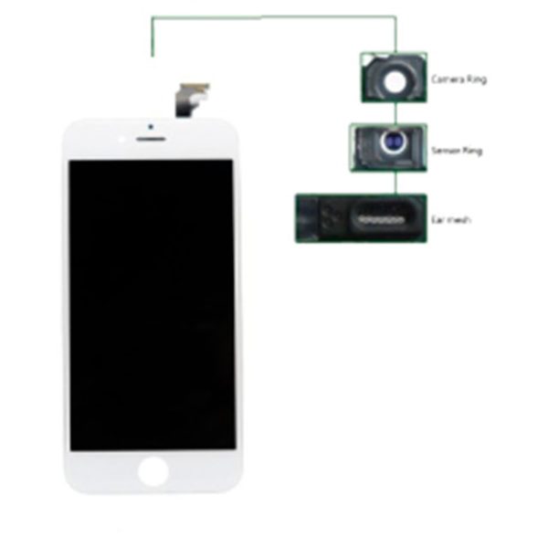 LCD écran Full Set pour Apple IPhone 8 Plus OEM blanc