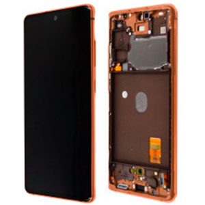 LCD écran original Samsung G780F Galaxy S20 FE 4G Orange