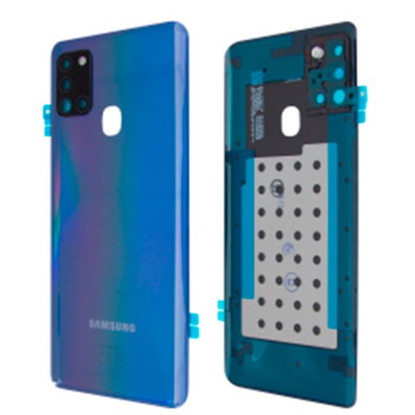 Samsung A217F Galaxy A21s Coque arrière Originale Bleu