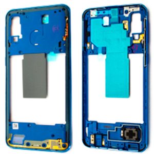 Samsung A405F Galaxy A40 Châssis intermédiaire Original Bleu