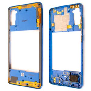 Samsung A415F Galaxy A41 Châssis intermédiaire Original Bleu