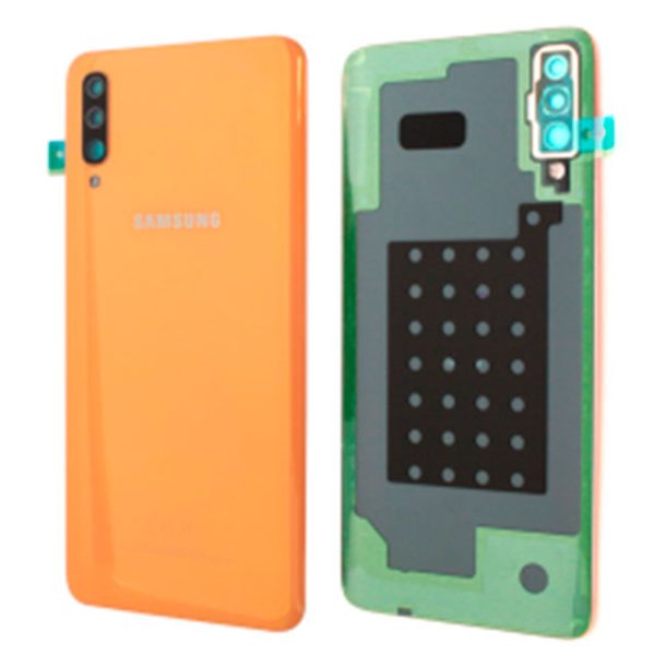 Samsung A705F Galaxy A70 Coque arrière Originale Orange