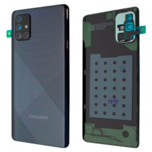 Samsung A715F DS Galaxy A71 Coque arrière Originale Noir