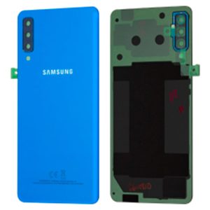 Samsung A750F Galaxy A7 2018 Coque arrière Originale Bleu