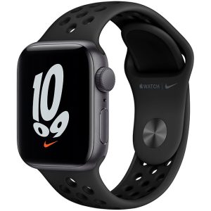 Apple Watch SE Nike aluminium 44mm GSM et GPS Gris/Bracelet Sport