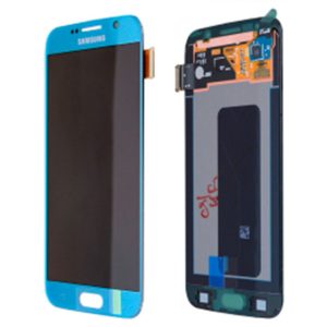 LCD écran original Samsung G920F Galaxy S6 Bleu