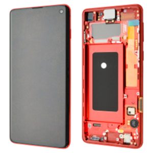 LCD écran original Samsung Galaxy S10 Rouge